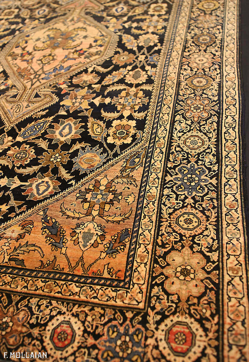 Tapis Persan Antique Saruk Farahan n°:35465590